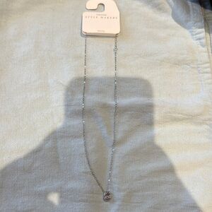 Silver Necklace with Pendant C